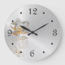 Search for silver gold clocks Contemporary