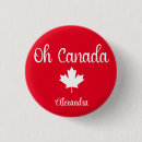 Search for maple leaf badges Red and white