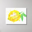 Search for lemon canvas prints Inspirational