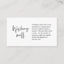 Search for money enclosure cards Black and white
