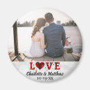 Search for favor wedding magnets Typography