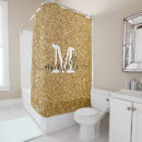 Search for girly shower curtains Gold