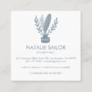Search for quill business cards Feather