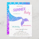 Search for mermaid tail invitations Summer
