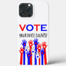 Search for voting iphone cases Red white blue
