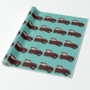 Search for classic car wrapping paper Transportation