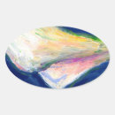 Search for flowers oval stickers Lily