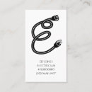 Search for electrician business cards Contractor