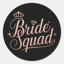 Search for bridesmaid stickers Bride squad
