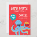 Search for octopus birthday invitations Ocean