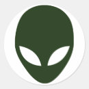 Search for alien face stickers Extraterrestrial
