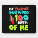 Search for happy teachers day mousepads 100 days of kindergarten