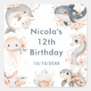 Search for sea animal stickers Birthday party