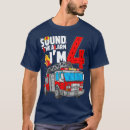 Search for fire truck birthday tshirts Tiktok