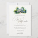Search for watercolor venue wedding invitations Classic