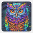 Search for cute owl art stickers Bird