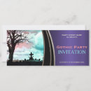 Search for graveyard halloween invitations Full moon
