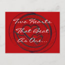 Search for double hearts postcards Party