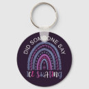 Search for ice skating key rings Purple