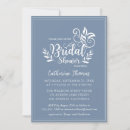 Search for royal blue bridal shower invitations Stylish