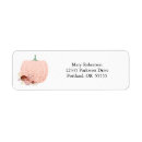 Search for pumpkin return address labels Fall