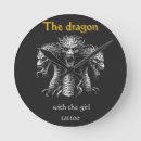 Search for tattoo clocks Black and white