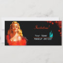 Search for makeup artist invitations Cosmetics