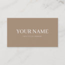 Search for brown business cards Modern