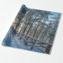 Search for winter forest wrapping paper Landscape
