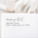 Search for white business return address labels Typography