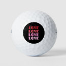 Search for valentine golf balls I love you