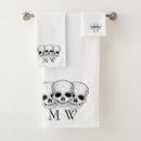 Search for skull bath towels Skeleton