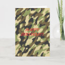 Search for military birthday cards Green