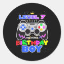 Search for 7th birthday boy stickers Insert coin
