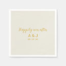 Search for happily ever after napkins Simple