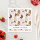 Search for cow print napkins Pink