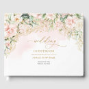 Search for rose gold wedding guest books Watercolor