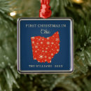 Search for ohio state christmas tree decorations United states of america