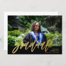 Search for no photo graduation invitations Black