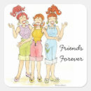 Search for friends are forever stickers For her