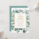 Search for fiftieth wedding invitations White