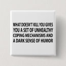 Search for dark humour badges Sarcasm
