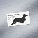 Search for hound business cards Silhouette