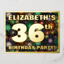 Search for 36th birthday invitations 36 years old
