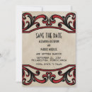 Search for red swirls invitations Modern
