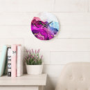 Search for blue marble clocks Pink