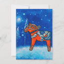 Search for dala horse christmas cards Swedish