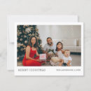 Search for minimal christmas cards Modern family portrait