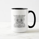 Search for zen doodle mugs Owl