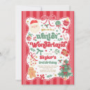 Search for christmas birthday invitations Winter wonderland